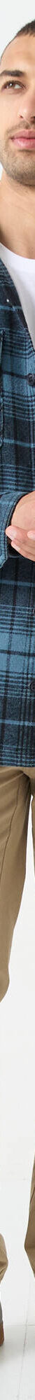 Surchemise boutonnée flanelle carreaux qualité lourde (bleu / noir) Surchemise boutonnée flanelle carreaux qualité lourde (bleu / noir)